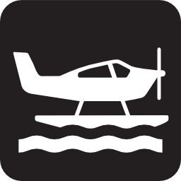 Download free water plane sea seaplane propeller icon